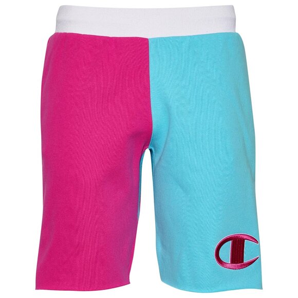 Champion Men's Reverse Weave Colorblock Cut Off Shorts NWT - Picture 1 of 2